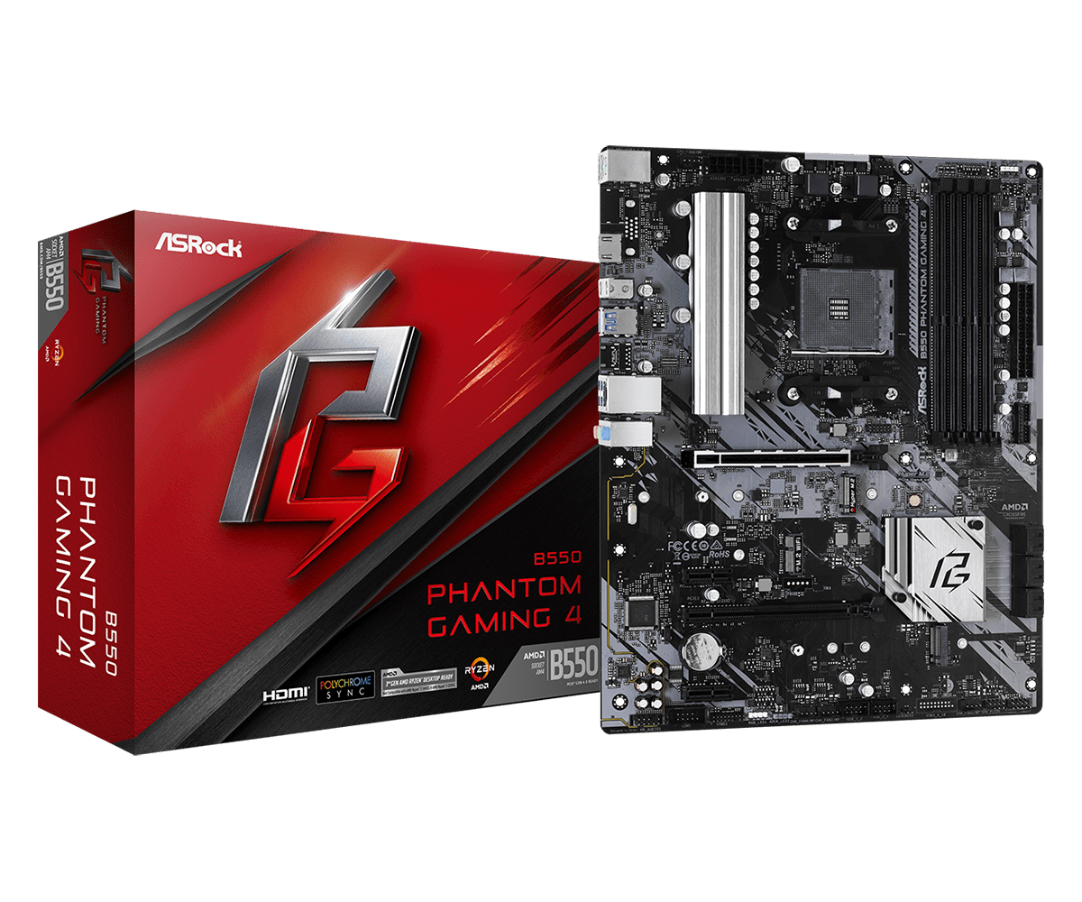 Asrock b550m phantom gaming 4 обзор